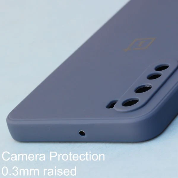 Dark Blue  Candy Silicone Case for Oneplus Nord - Image 4