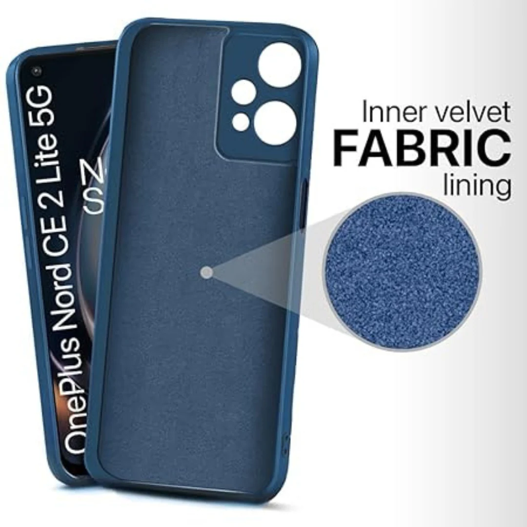 Dark Blue Candy Silicone Case for Oneplus Nord CE 2 Lite - Image 4