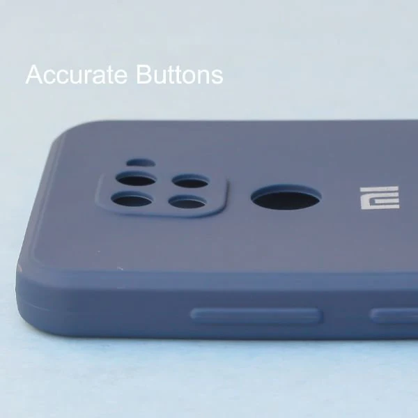 Dark Blue Candy Silicone Case for Redmi Note 9 Pro - Image 4