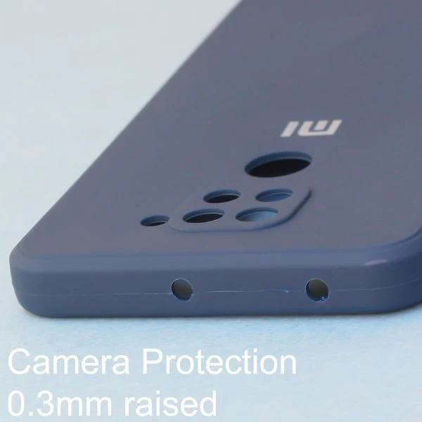 Dark Blue Candy Silicone Case for Redmi Note 9 Pro - Image 5