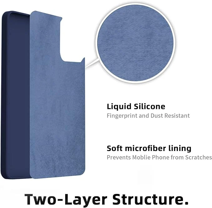 Dark Blue Candy Silicone Case for Samsung Galaxy F15 - Image 2