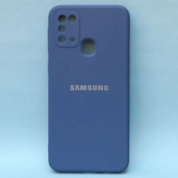 Dark Blue Candy Silicone case for Samsung M31