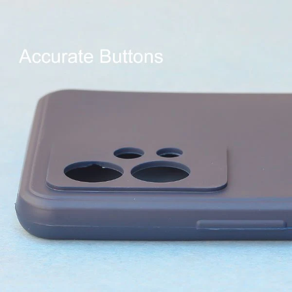 Dark Blue  Candy Silicone Case for Vivo T1 5G - Image 3