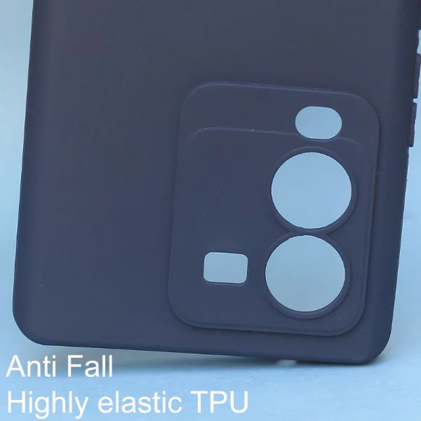 Dark Blue Spazy Silicone Case for Vivo V25 Pro - Image 2