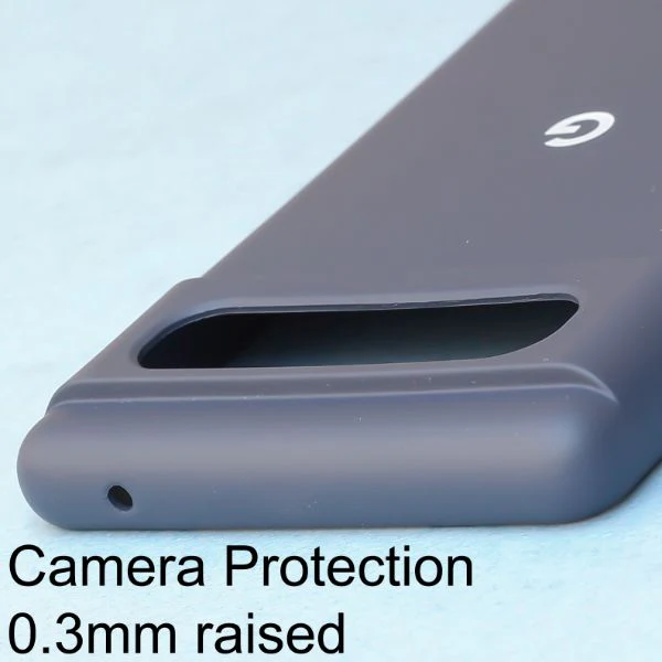 Dark Blue Original Silicone case for Google Pixel 7 - Image 4