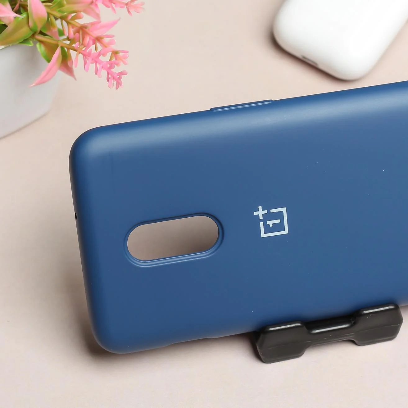 Dark Blue Original Silicone case for Oneplus 7 - Image 3