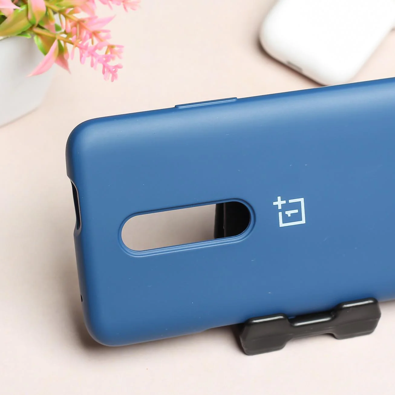 Dark Blue Original Silicone case for Oneplus 7 Pro - Image 3