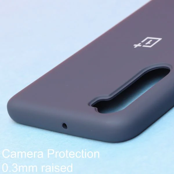 Dark Blue Original Silicone case for Oneplus Nord - Image 4