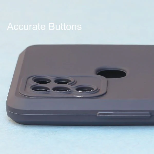 Dark Blue Spazy Silicone Case for Infinix Hot 10 - Image 3