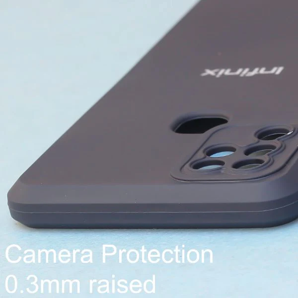 Dark Blue Spazy Silicone Case for Infinix Hot 10 - Image 4