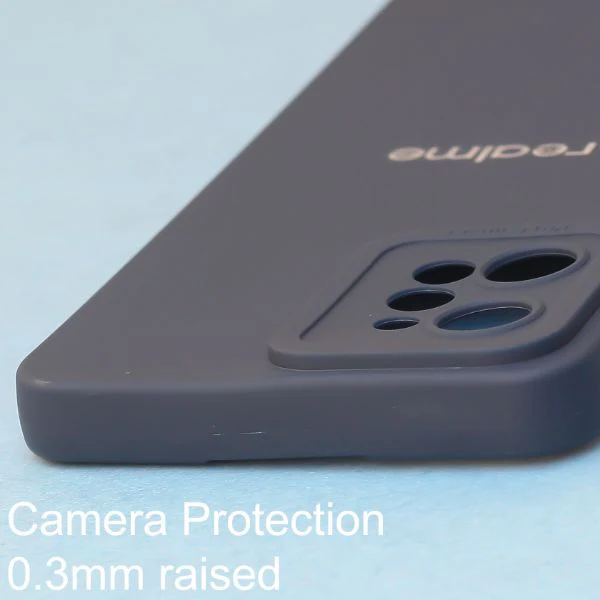 Dark Blue Spazy Silicone Case for Realme C31 - Image 3