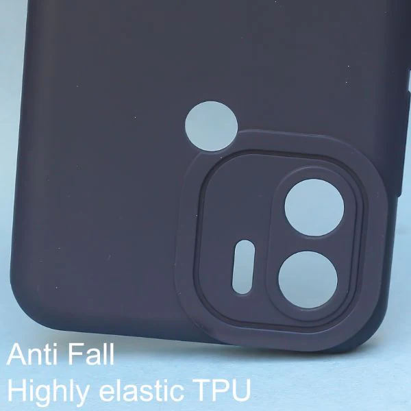 Dark Blue Spazy Silicone Case for Redmi A1 Plus - Image 2