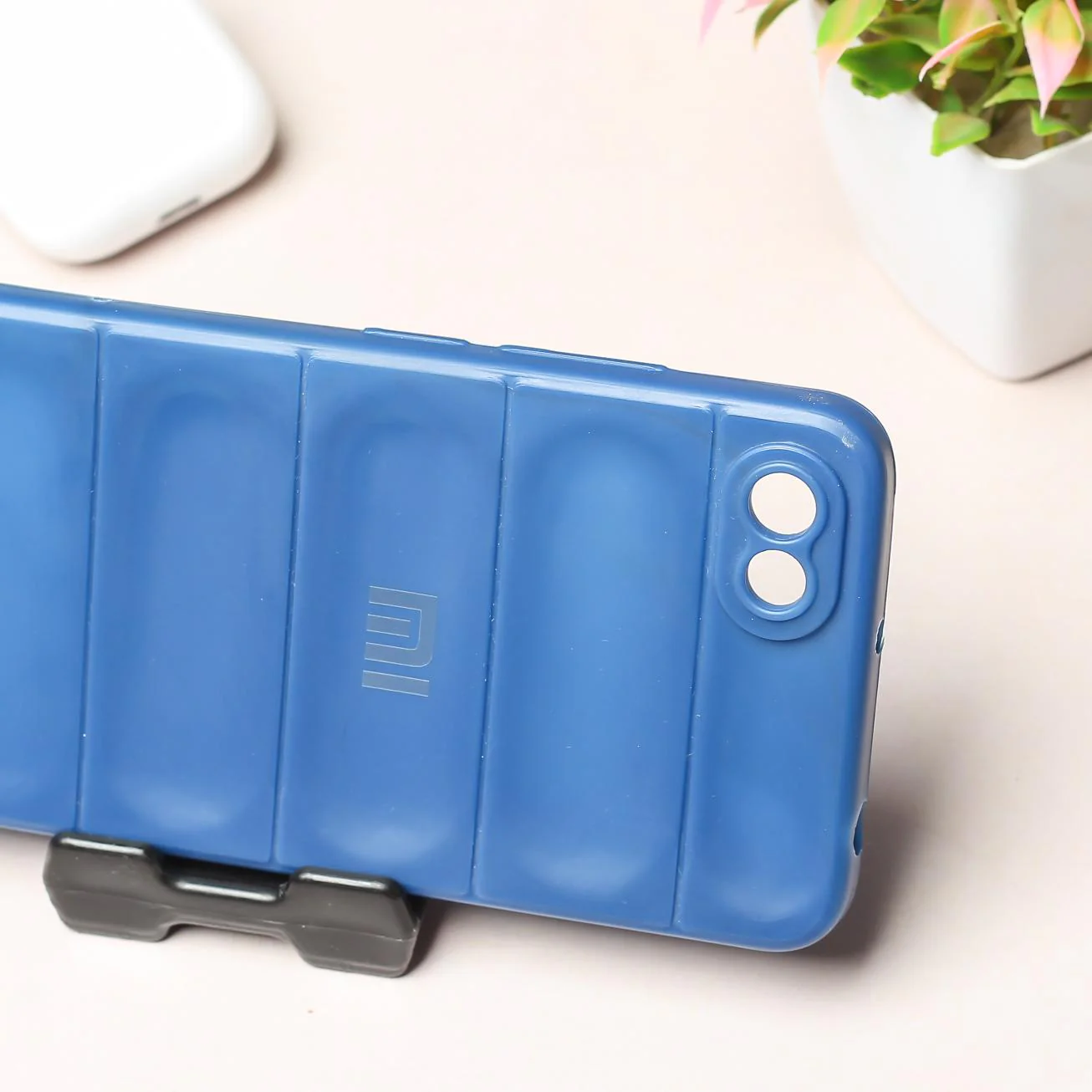 Dark Blue Wave Case for Redmi 6 - Image 3