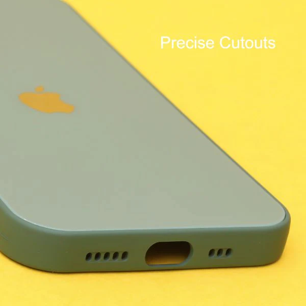 Dark green camera Safe mirror case for Apple Iphone 14 Plus - Image 5