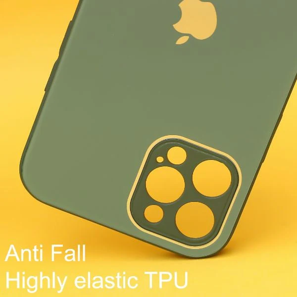 Dark green camera Safe mirror case for Apple Iphone 14 Pro Max - Image 3