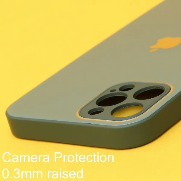 Dark green camera Safe mirror case for Apple Iphone 14 Pro Max - Image 5