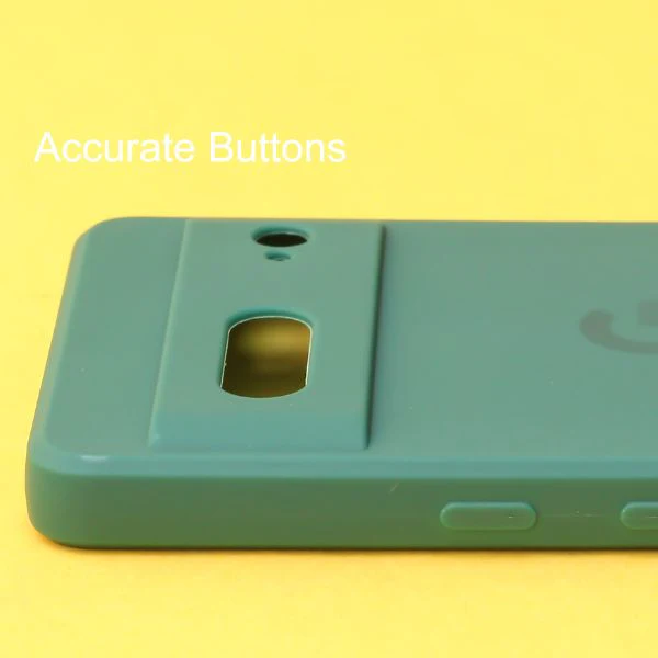 Dark Green Candy Camera Silicone Case for Google Pixel 7 - Image 3