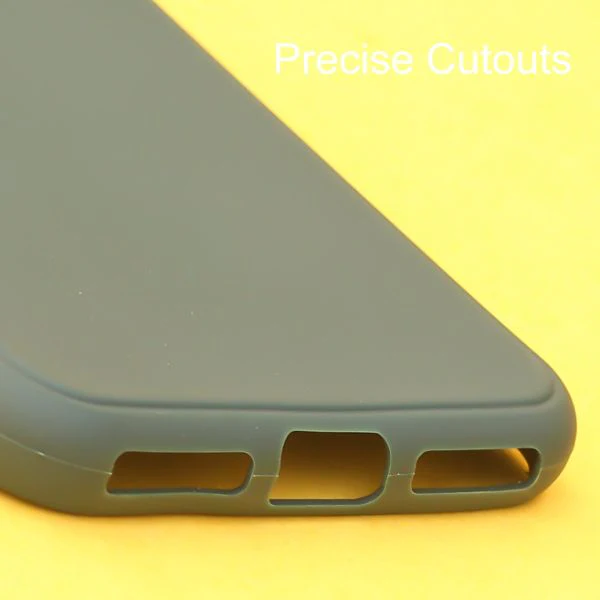 Dark Green Candy Logo Cut Silicone Case for Apple Iphone 7 - Image 5