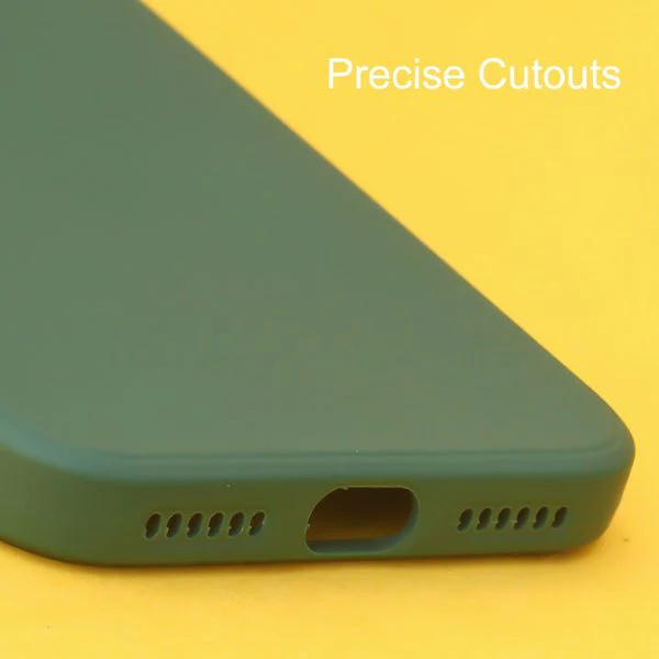 Dark Green Candy Logo Cut Silicone Case for Apple Iphone X/xs - Image 5