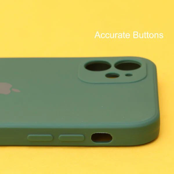Dark Green Candy Silicone Case for Apple Iphone 11 - Image 3