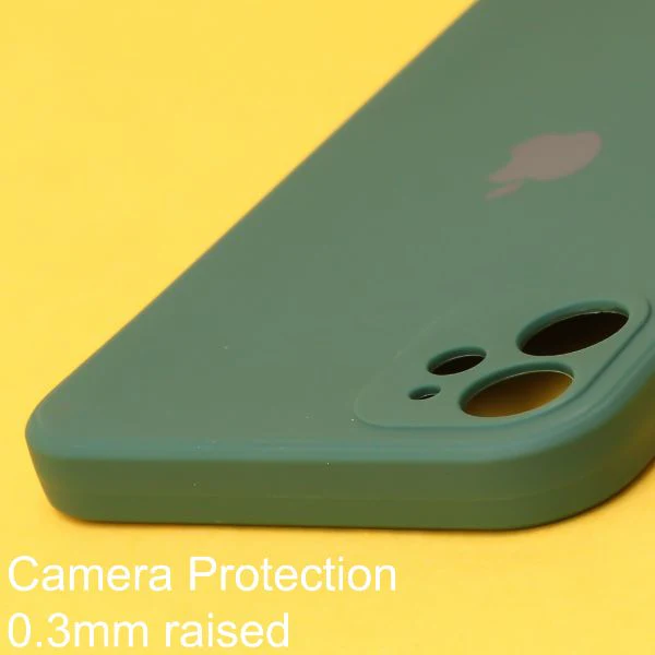 Dark Green Candy Silicone Case for Apple Iphone 11 - Image 4