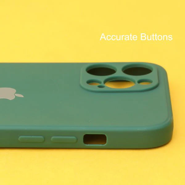 Dark Green Candy Silicone Case for Apple Iphone 12 Pro Max - Image 3