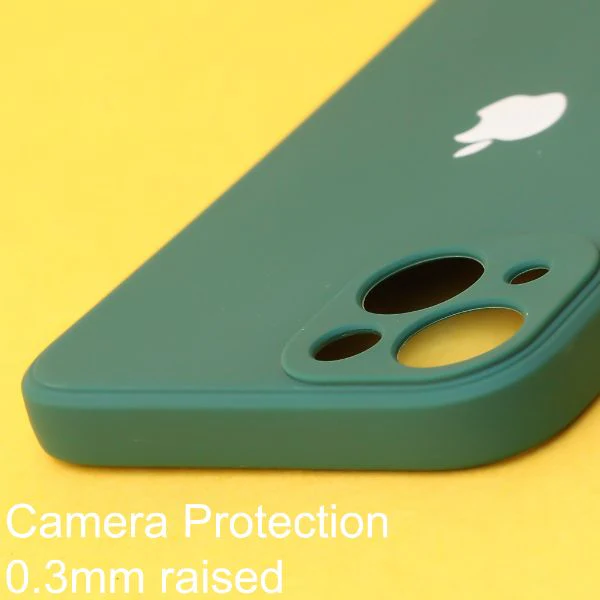 Dark Green Candy Silicone Case for Apple Iphone 14 - Image 4