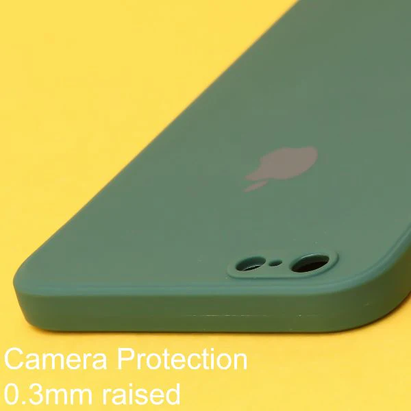 Dark Green Candy Silicone Case for Apple Iphone 8 plus - Image 4
