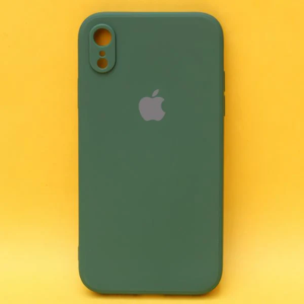 Dark Green Candy Silicone Case for Apple Iphone XR