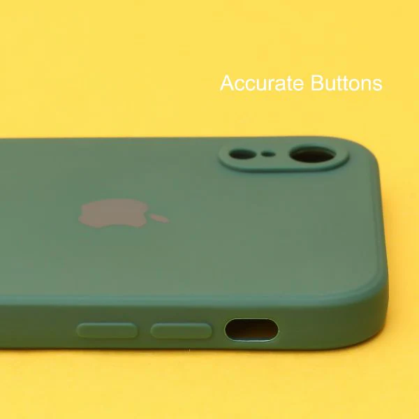 Dark Green Candy Silicone Case for Apple Iphone XR - Image 3