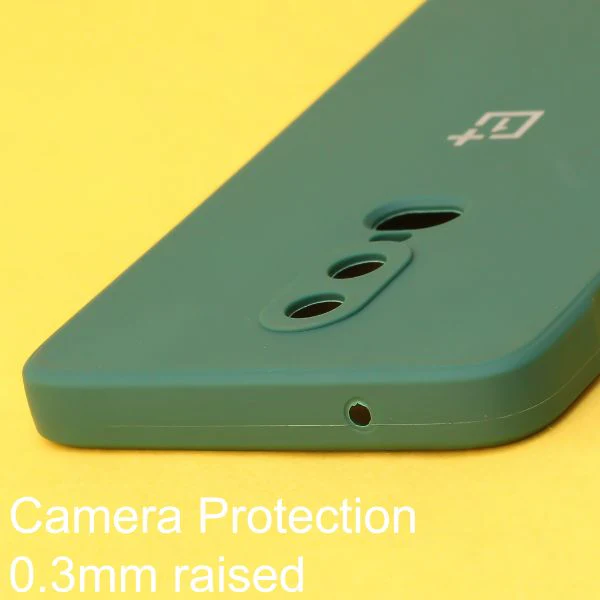 Dark Green Candy Silicone Case for Oneplus 6 - Image 4