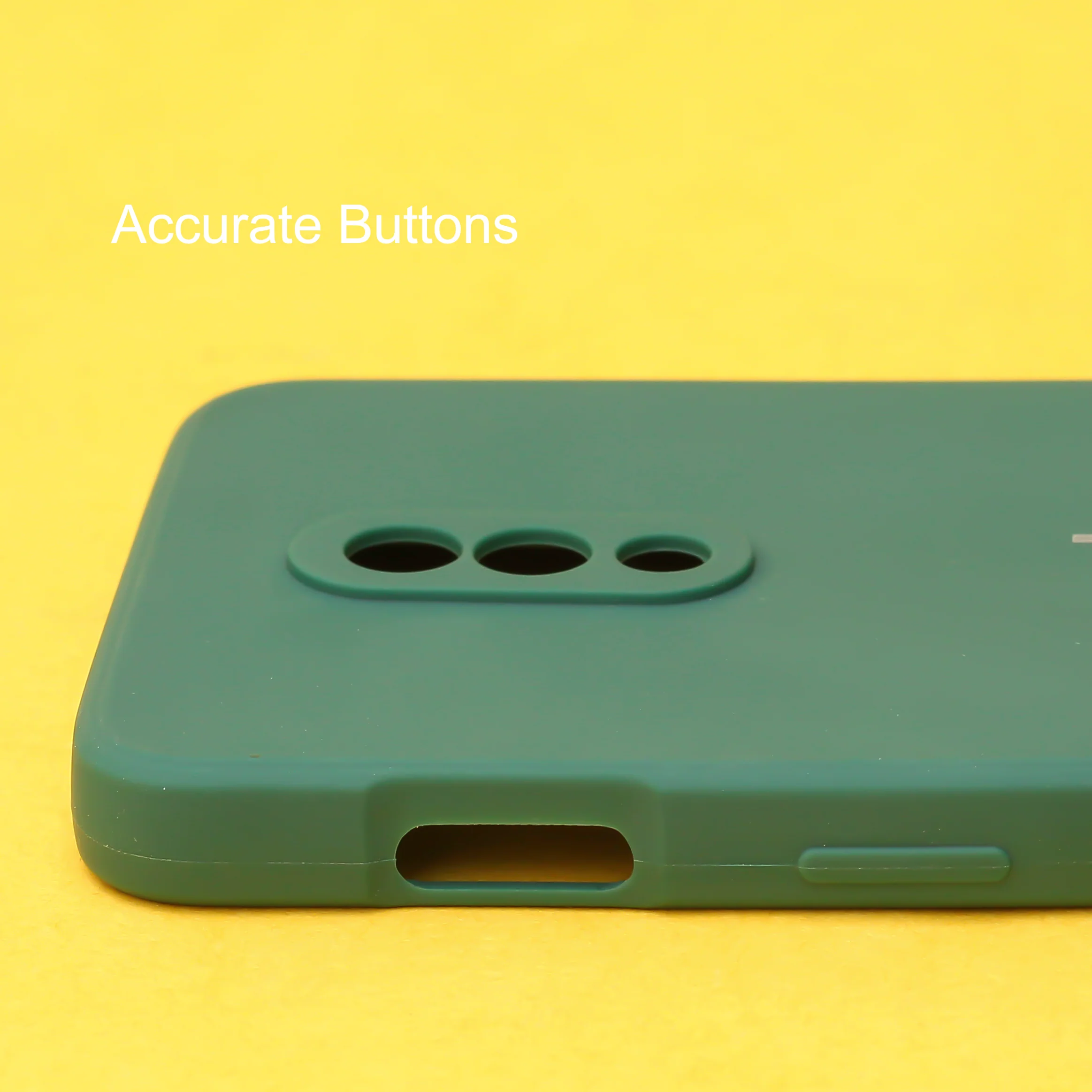 Dark Green Candy Silicone Case for Oneplus 6T - Image 3