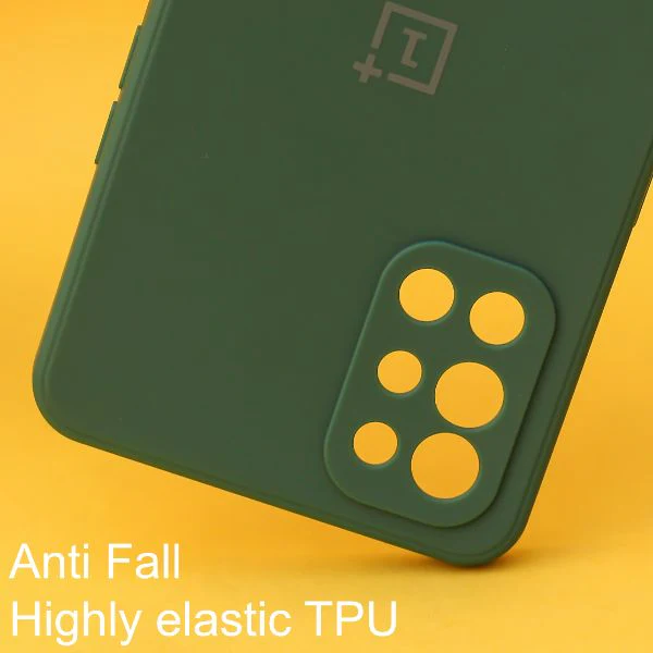 Dark Green Candy Silicone Case for Oneplus 8t - Image 2