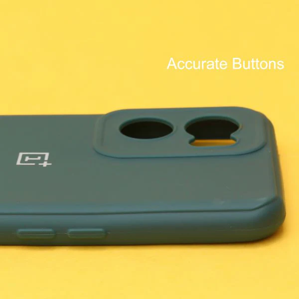 Dark Green Candy Silicone Case for Oneplus Nord CE 2 - Image 3