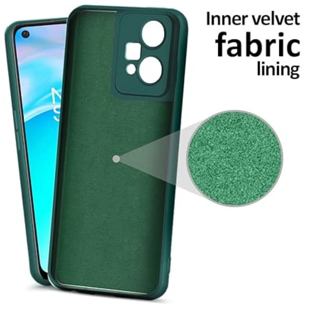 Dark Green Candy Silicone Case for Oneplus Nord CE 2 Lite - Image 5