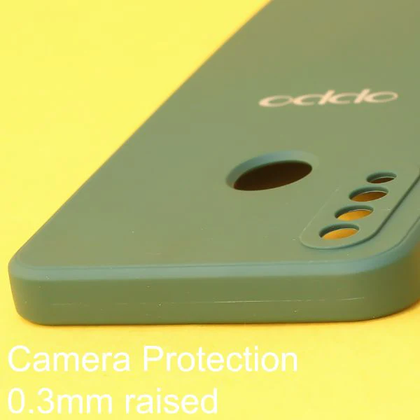 Dark Green candy  Silicone Case for Oppo A31 - Image 4