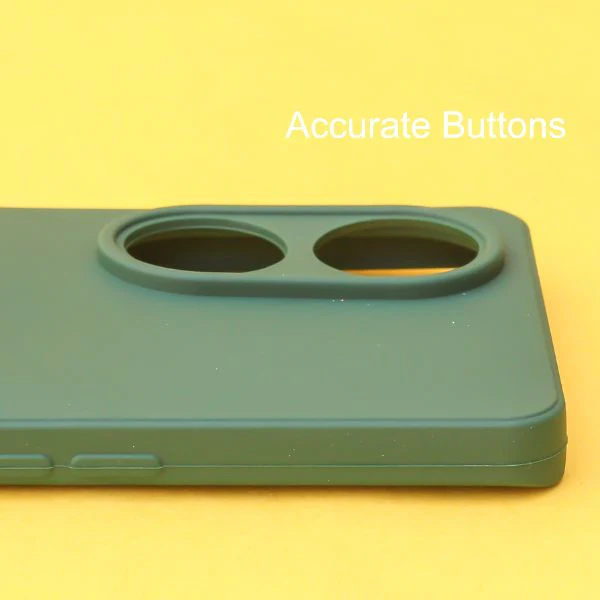 Dark Green candy Silicone Case for Oppo Reno 8T - Image 3