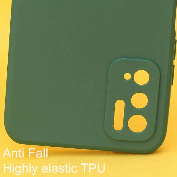 Dark Green Candy Silicone Case for Poco M3 pro - Image 2