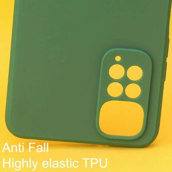Dark Green Candy Silicone Case for Redmi Note 11 - Image 2