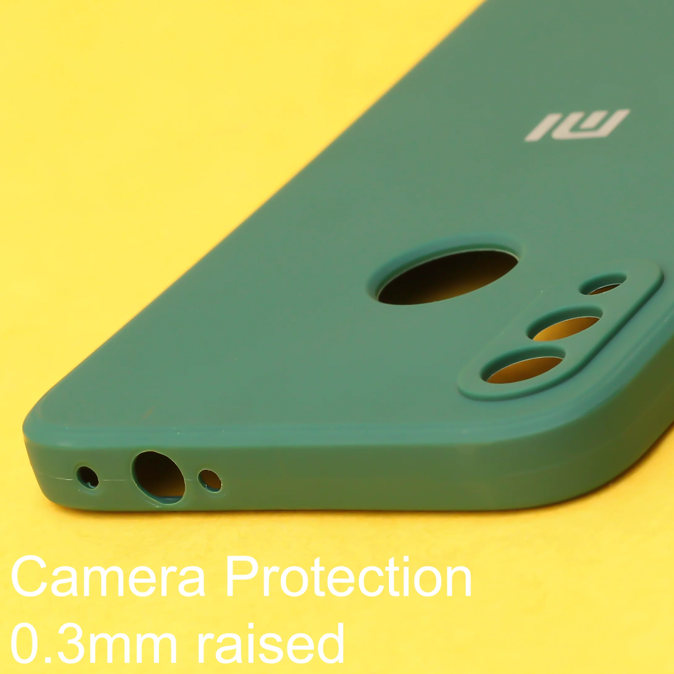Dark Green Candy Silicone Case for Redmi Note 7 - Image 4