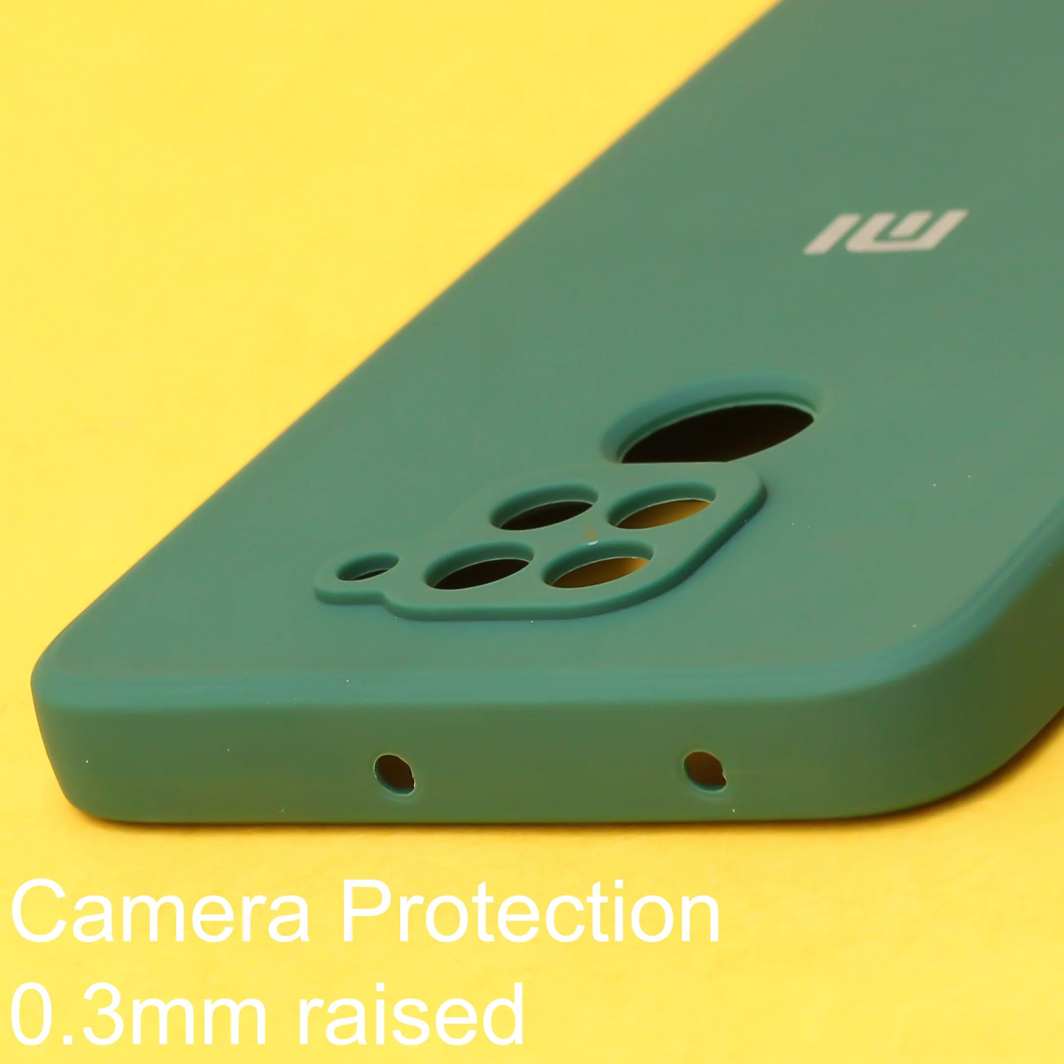 Dark Green Candy Silicone Case for Redmi Note 9 - Image 4