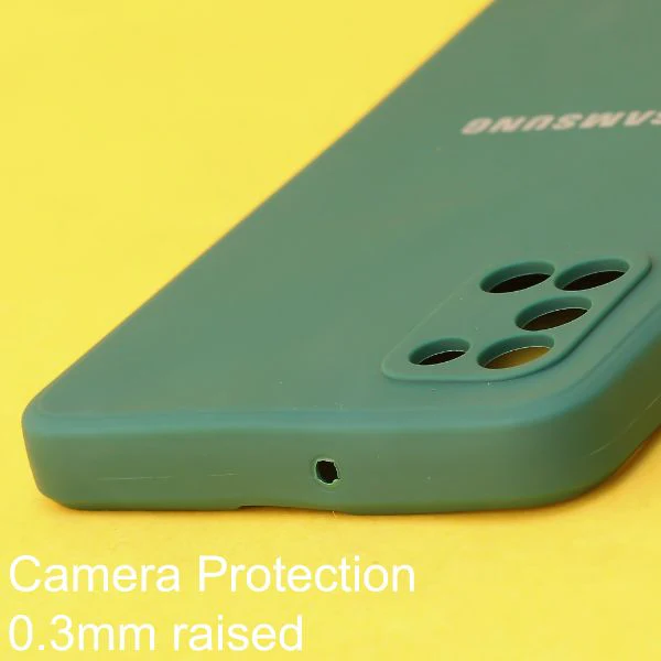 Dark Green Candy Silicone Case for Samsung A31 - Image 4