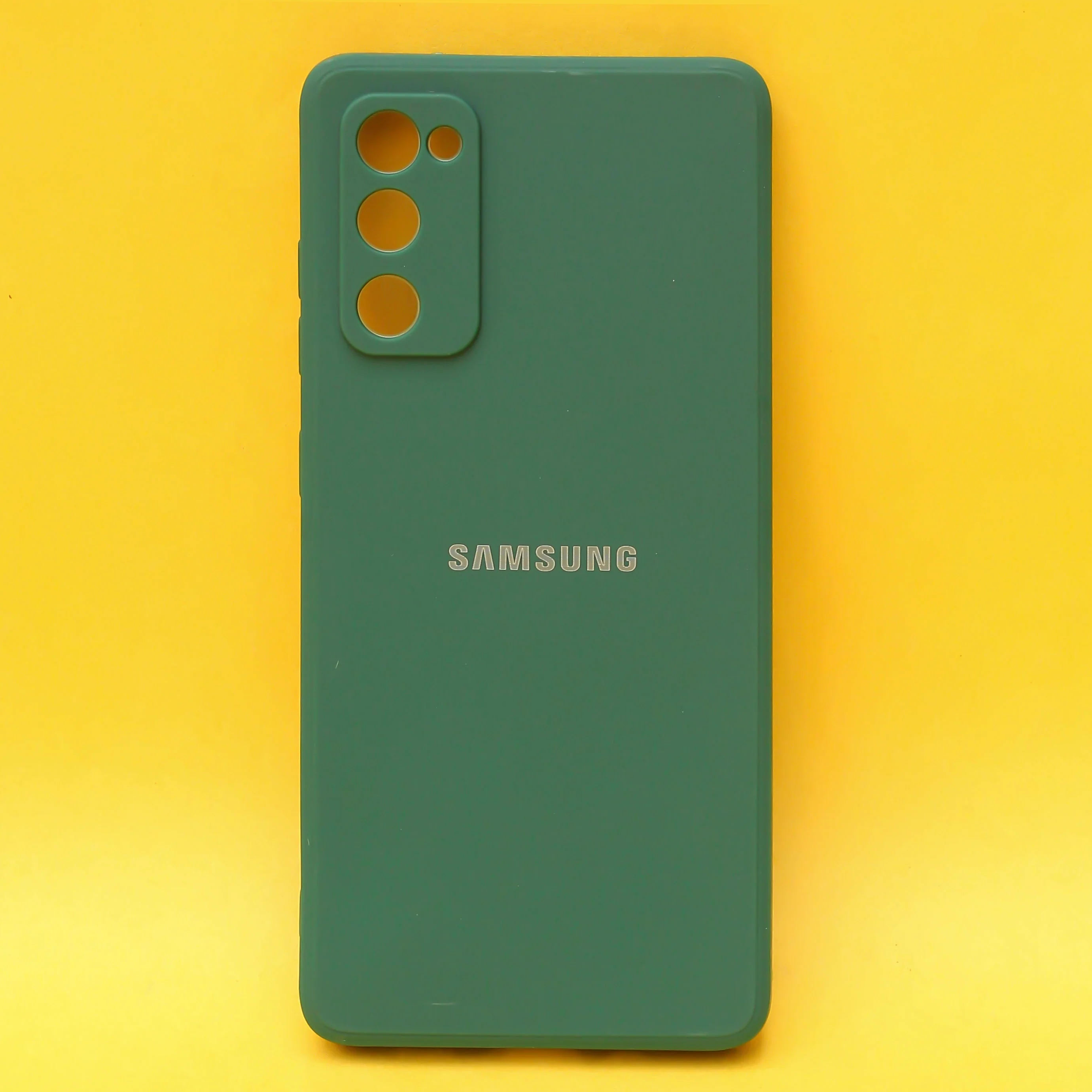 Dark Green Candy Silicone Case for Samsung S22