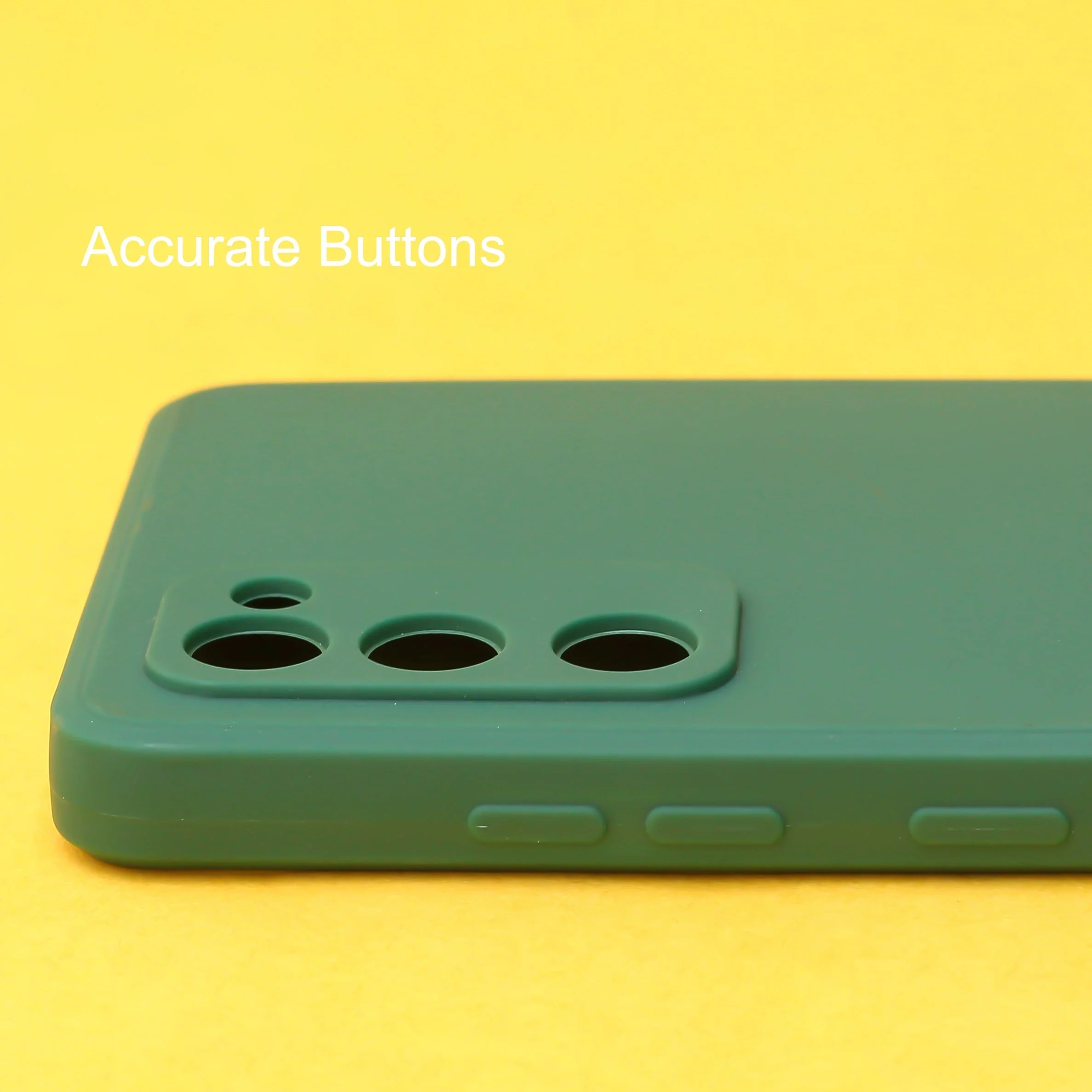 Dark Green Candy Silicone Case for Samsung S22 - Image 3