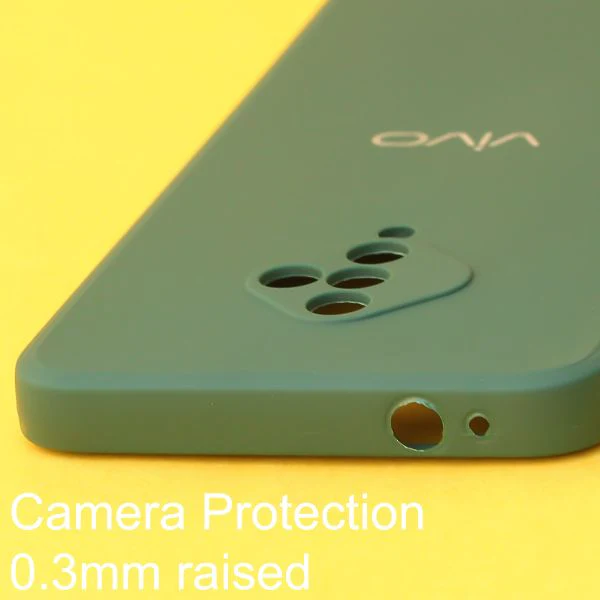 Dark Green Candy Silicone Case for Vivo S1 pro - Image 4