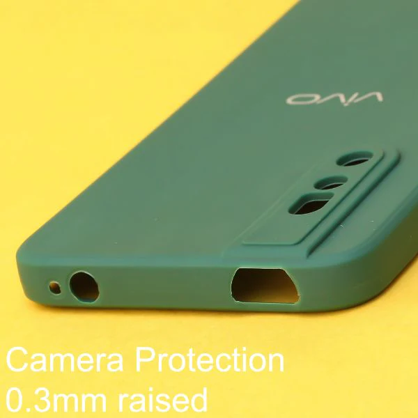 Dark Green Candy Silicone Case for Vivo V15 Pro - Image 4