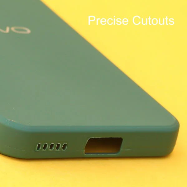 Dark Green Candy Silicone Case for Vivo V17 pro - Image 5