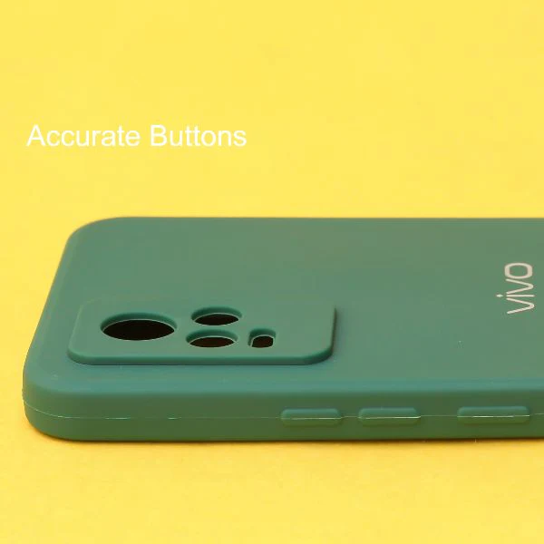 Dark Green Candy Silicone Case for Vivo V20 - Image 3