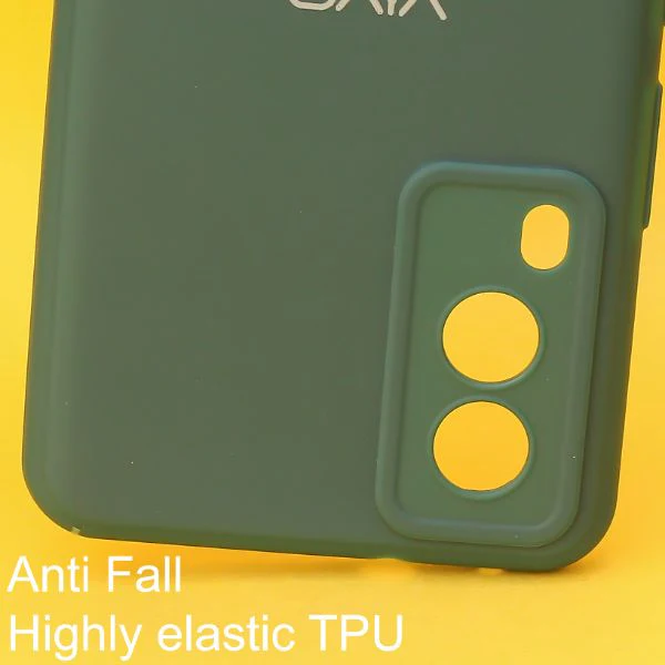 Dark Green candy  Silicone Case for Vivo V21E - Image 2