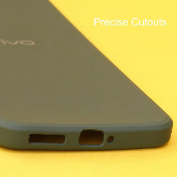 Dark Green Candy Silicone Case for Vivo V23e - Image 5